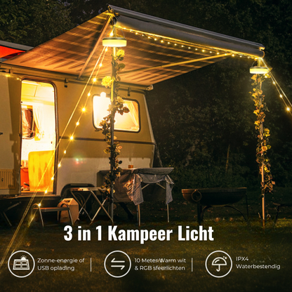 CampLamp 2.0 - De versie op zonne-energie