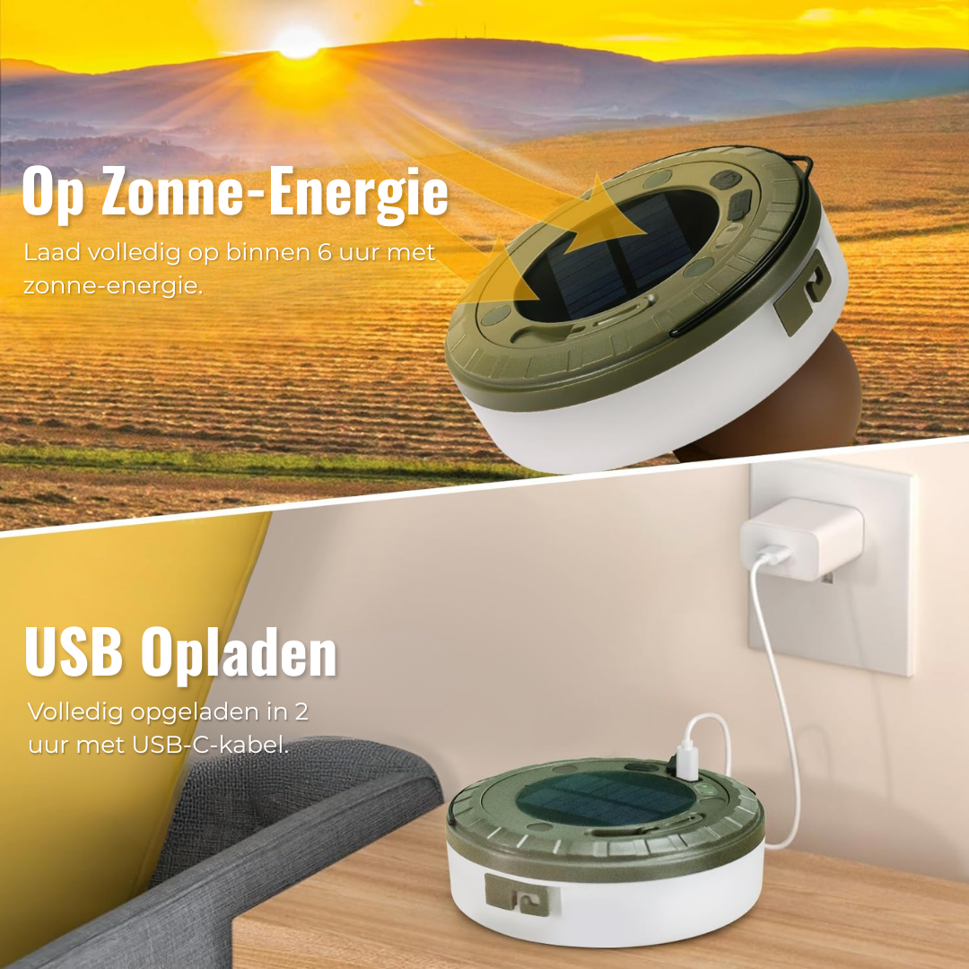 CampLamp 2.0 - De versie op zonne-energie