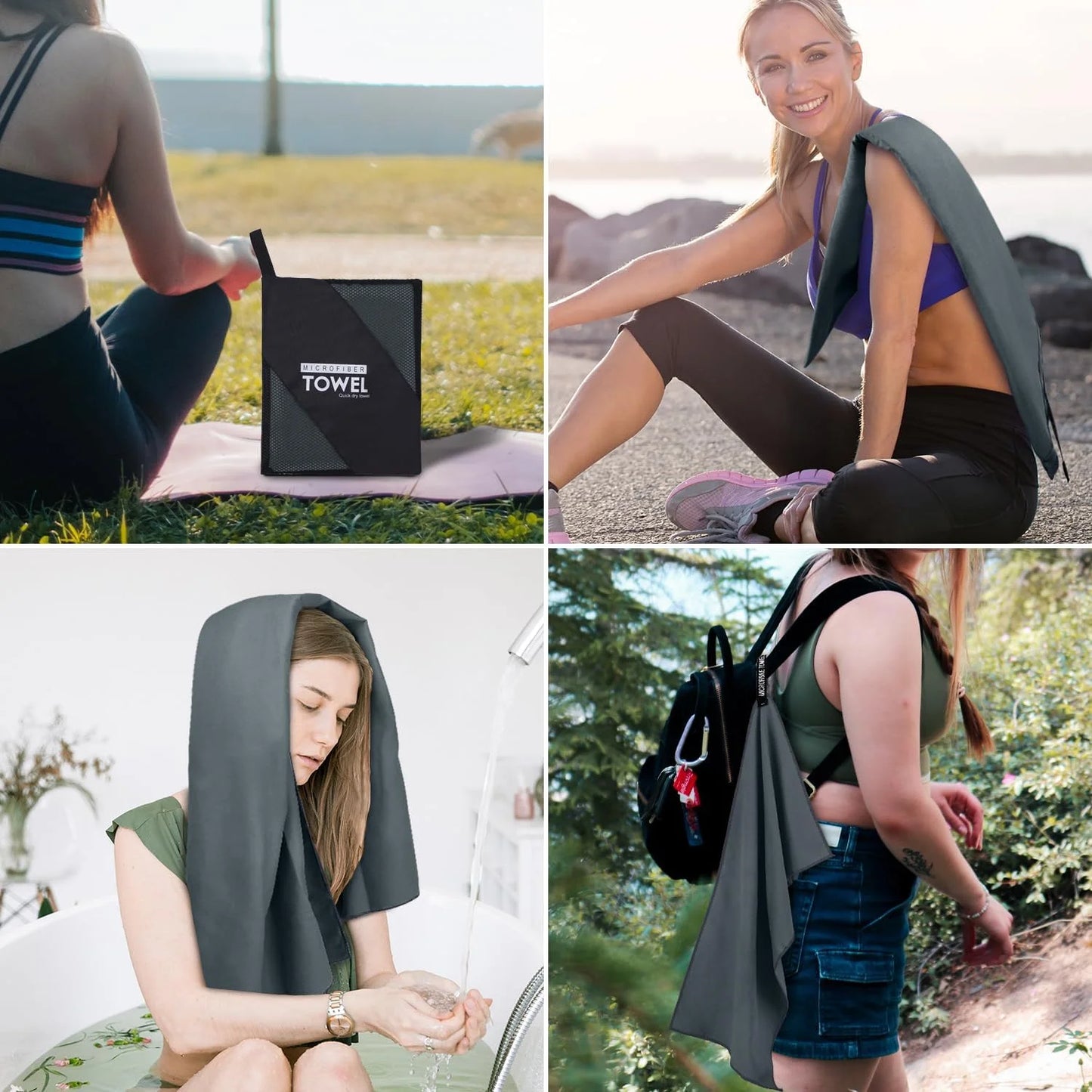 Camp Towel - Set van 3 - De Kampeer Handdoek