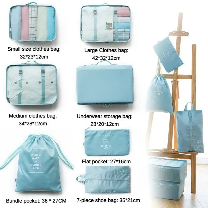 Camp Bags — De 8-Delige Kampeer Organizer Set