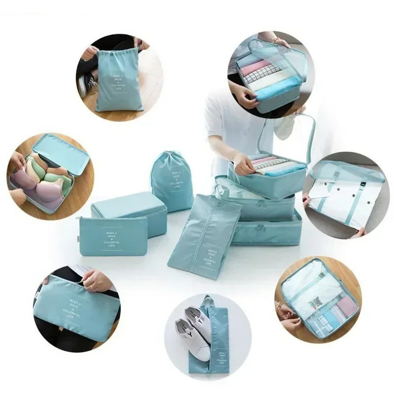 Camp Bags — De 8-Delige Kampeer Organizer Set