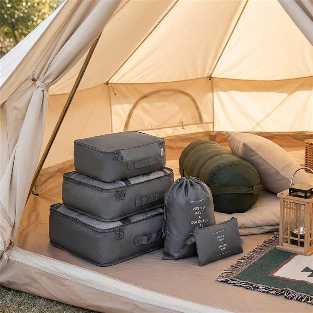 Camp Bags — De 8-Delige Kampeer Organizer Set