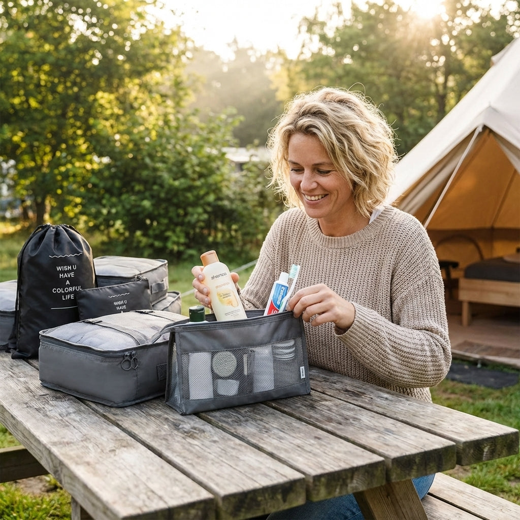 Camp Bags — De 8-Delige Kampeer Organizer Set