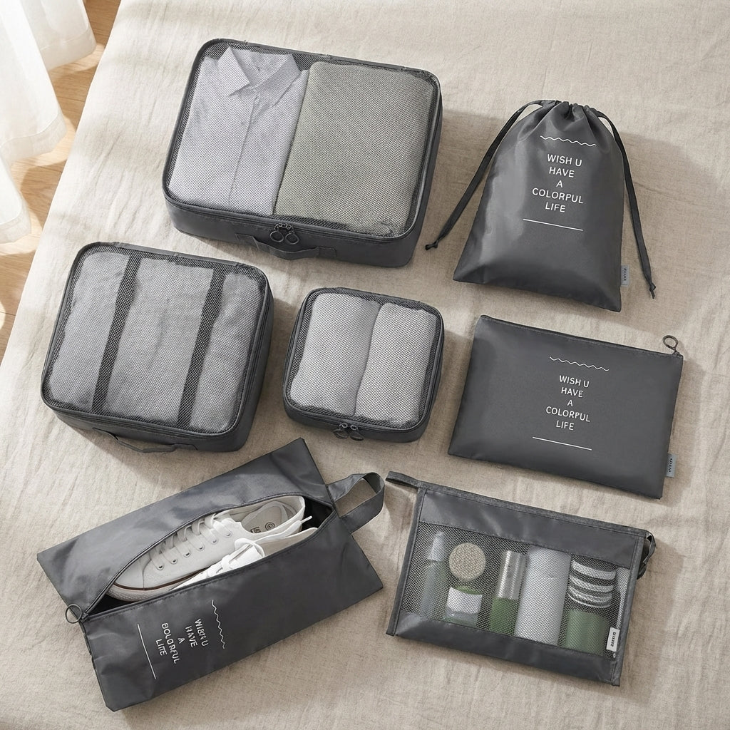 Camp Bags — De 8-Delige Kampeer Organizer Set