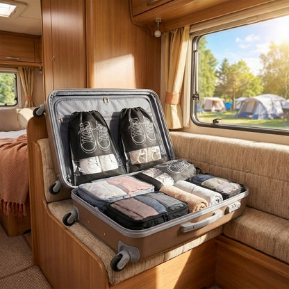 Camp Shoe Bags | 5 Stuks | Handige Opbergtassen voor Schoenen