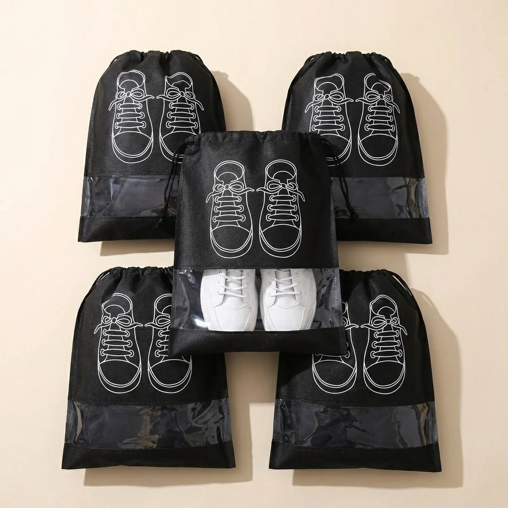 Camp Shoe Bags | 5 Stuks | Handige Opbergtassen voor Schoenen